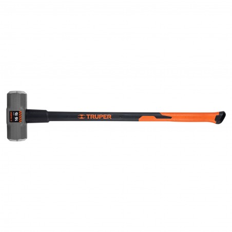 Marro octagonal 16 lb, mango fibra de vidrio 36", Truper