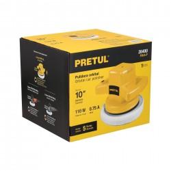 Pulidora 10" 110W, PRETUL
